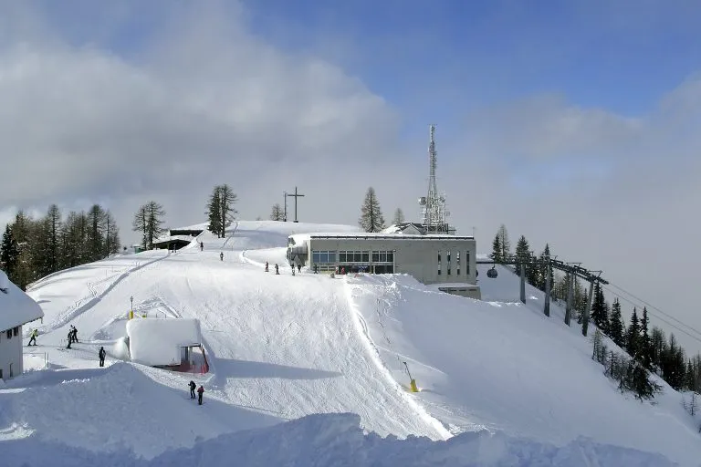 Monte Lussari skigebied